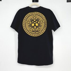 Adidas Mexico National Team Day of the Dead Sugar Skull Graphic T-Shirt Black M